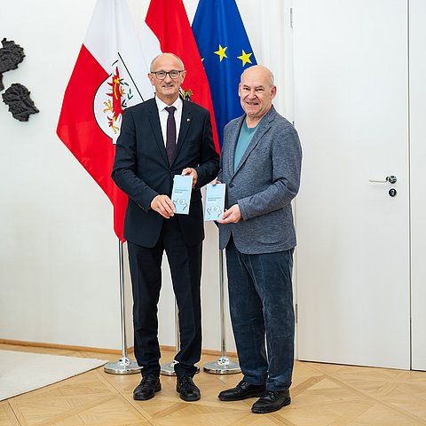 � Land Tirol/Fitsch Euregio-Jubiläumspanel beim Journalismusfest am 8. Mai in Innsbruck