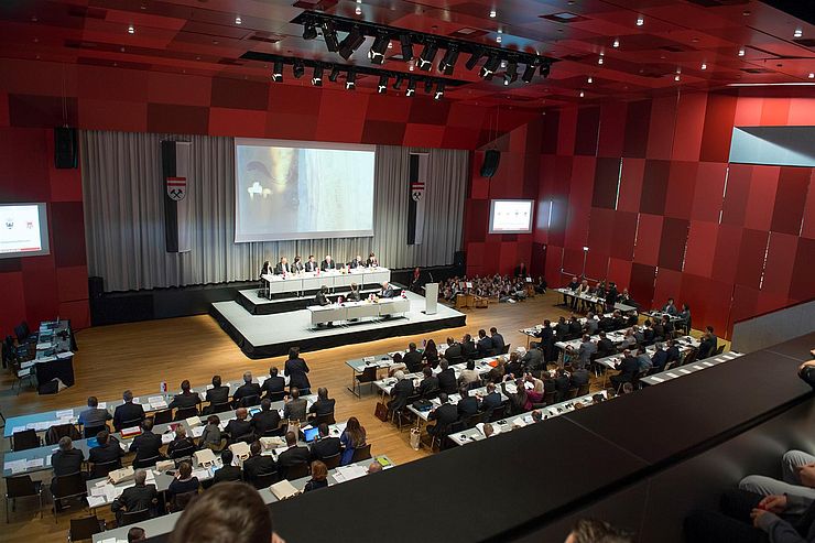 Sitzung des Dreier-Landtages im SZentrum Schwaz
