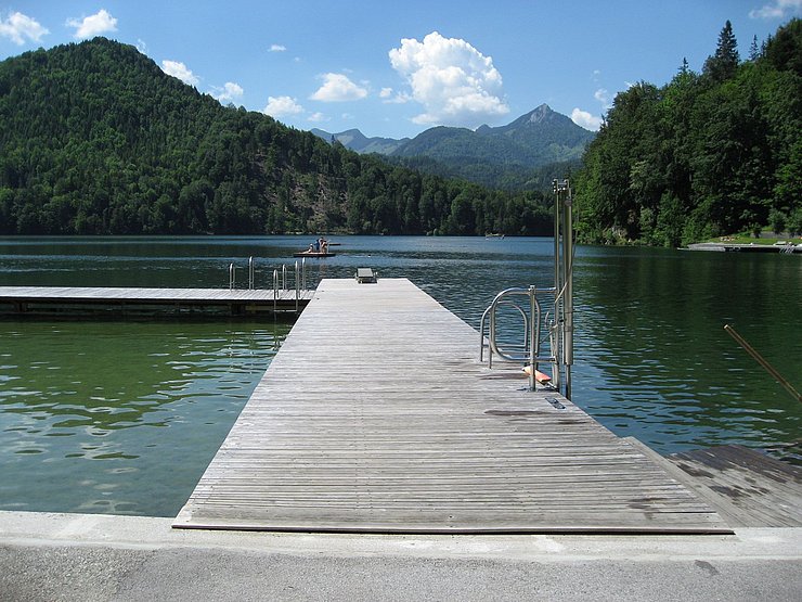 Badegewässer Hechtsee, Strandbad