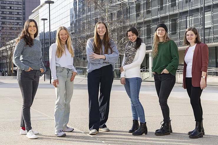 Unsere KIJA-Botschafterinnen (nicht im Bild Madeleine Sailer), © Die Fotografen