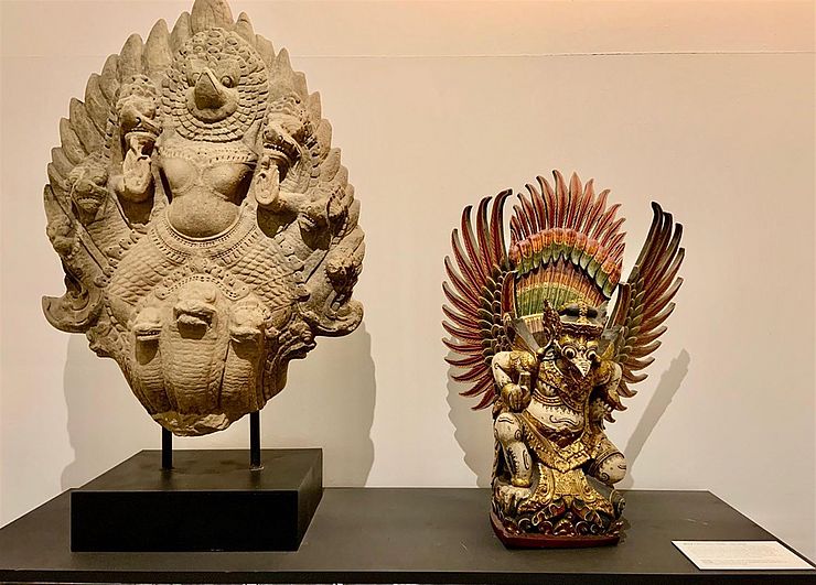 Garudadarstellungen im "Museum der Völker"