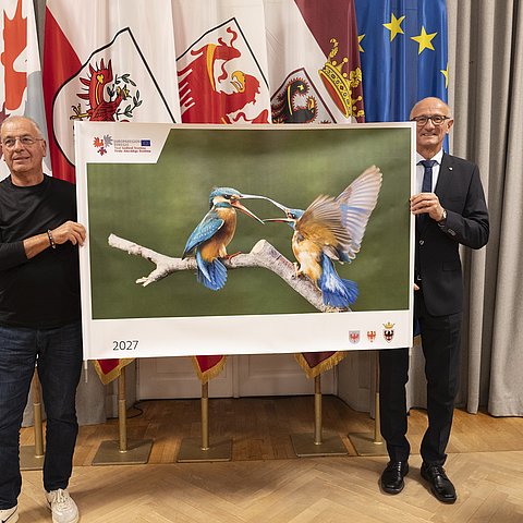 � Land Tirol/Sedlak Euregio-Kalender 2027 ab Ende Oktober kostenlos erhältlich
