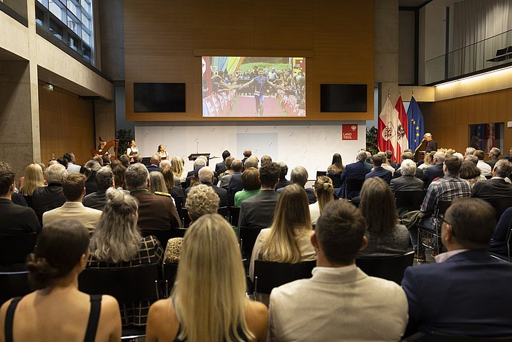 Impressionen Festakt Verleihung Tiroler Sportehrenzeichen 24. September 2024