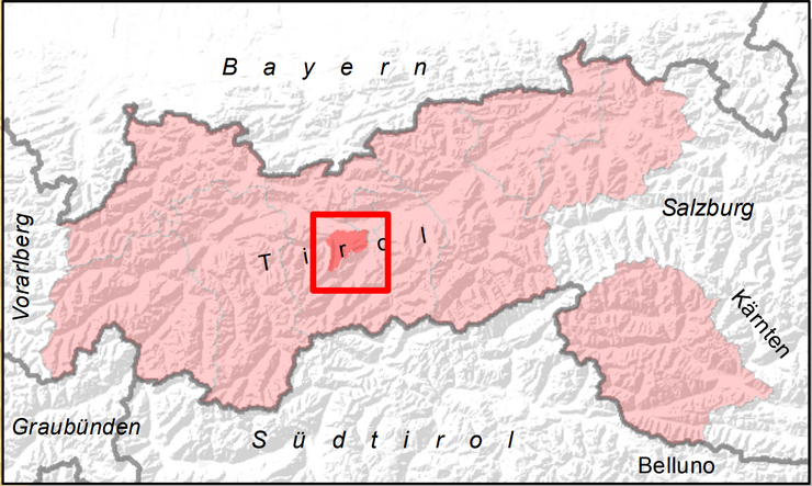 Übersichtskarte Westliches Mittelgebirge