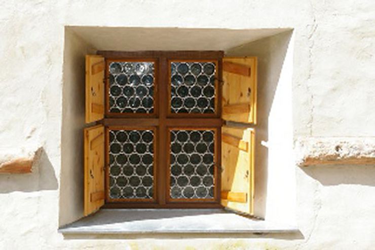 Fensterdetail in der "Festungsanlage Altfinstermünz" 