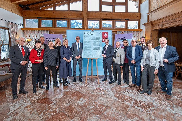 © Land Tirol/Hörmann Gemeinsam sind wir stärker - Ehrenamt? Ehrensache!