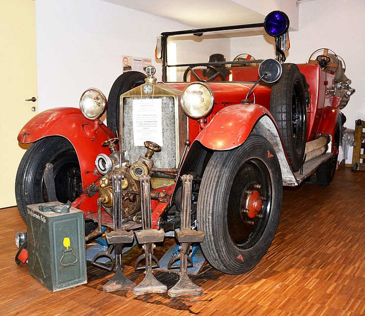Postbus im "Feuerwehrmuseum Telfs"