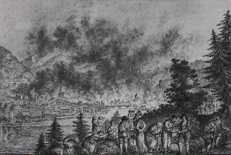 Brand von Schwaz 1809
