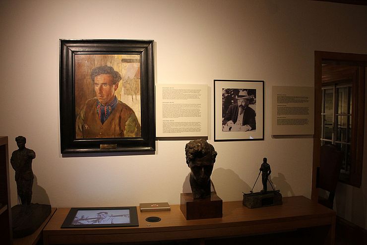 Rudolf Gomperz im "Museum St. Anton am Arlberg"