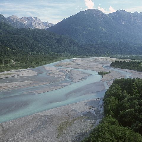 Tiroler Lech: Eindrucksvolle Wildflusslandschaft