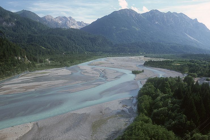 Tiroler Lech: Eindrucksvolle Wildflusslandschaft