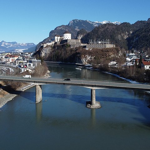 � Land Tirol Mehr Verkehrssicherheit dank Sanierung der Wendlinger Brücke in Kufstein