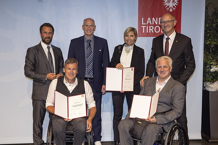 Impressionen Festakt Verleihung Tiroler Sportehrenzeichen 24. September 2024