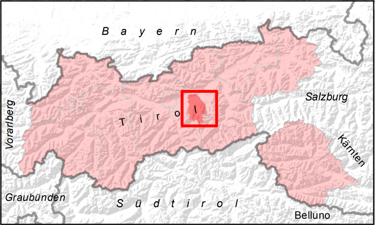 Übersichtskarte Wattens und Umgebung