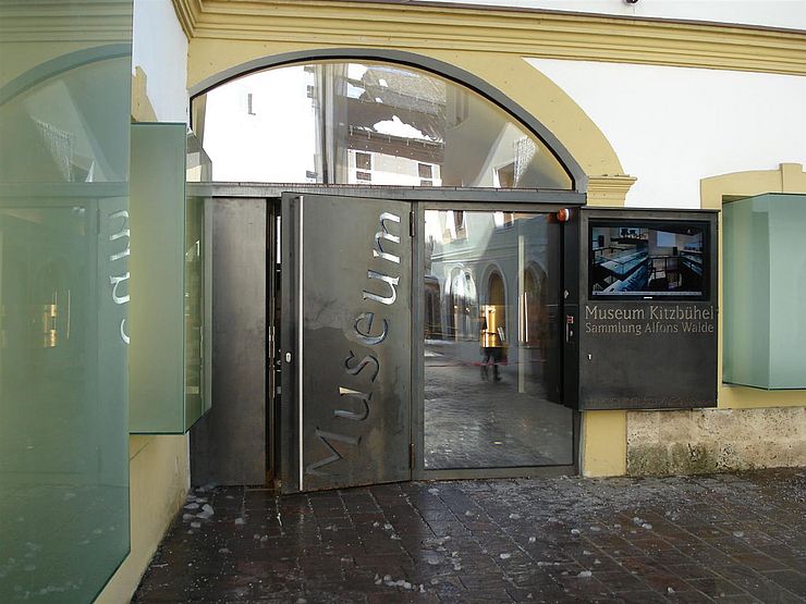 Eingang zum "Museum Kitzbühel" in "Kitzbühel"
