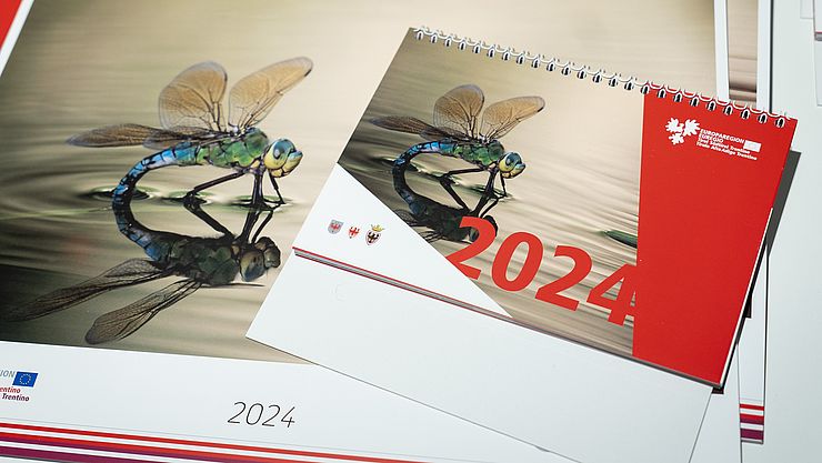 Ansicht des Euregio-Kalenders 2024.