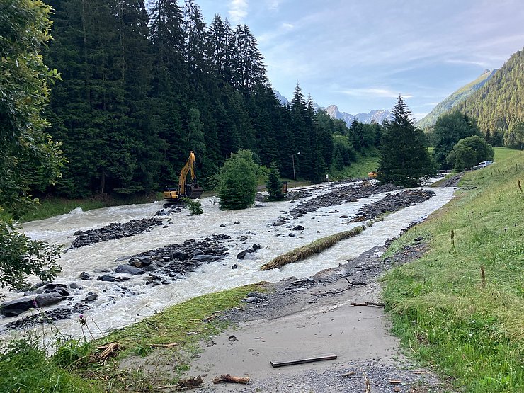 © Land Tirol Mure auf Straße