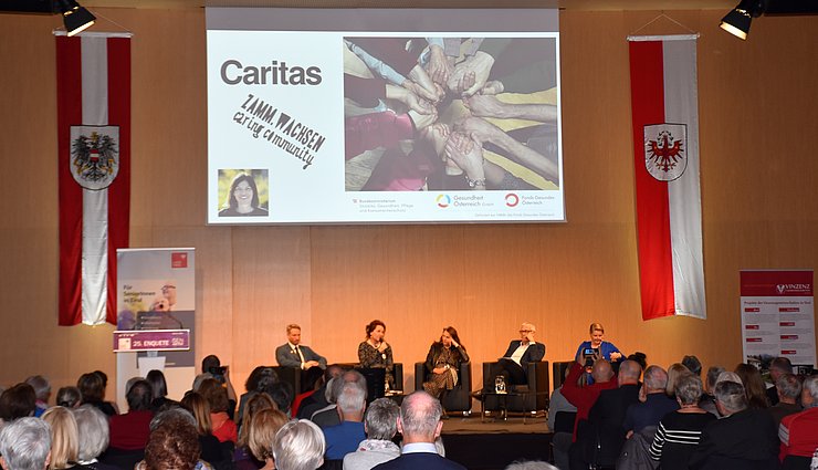 Bis auf den letzten Platz gefüllt war die Seniorenenquete des Landes Tirol in der Messe Innsbruck.