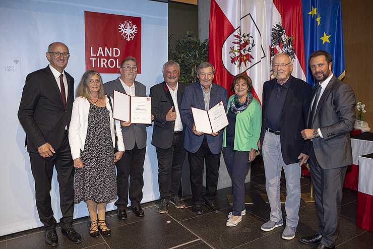 Impressionen Festakt Verleihung Tiroler Sportehrenzeichen 24. September 2024