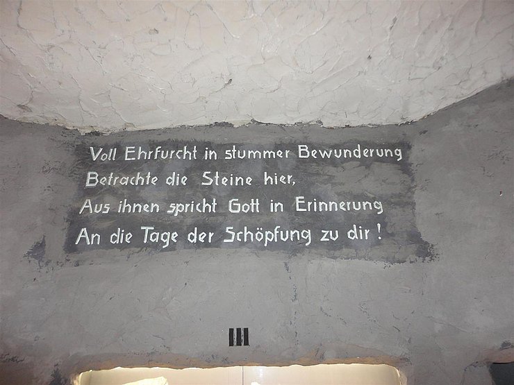 Bergbauspruch im "Bergbaumuseum"