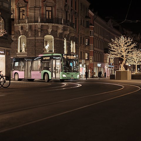 Bus in Innsbrucker Innenstadt