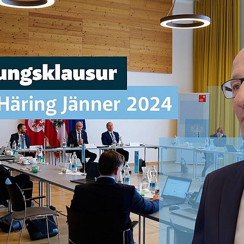 Regierungsklausur, Bad Häring, Jänner 2024